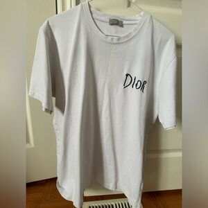 Dior Classic White Short Sleeve Tee